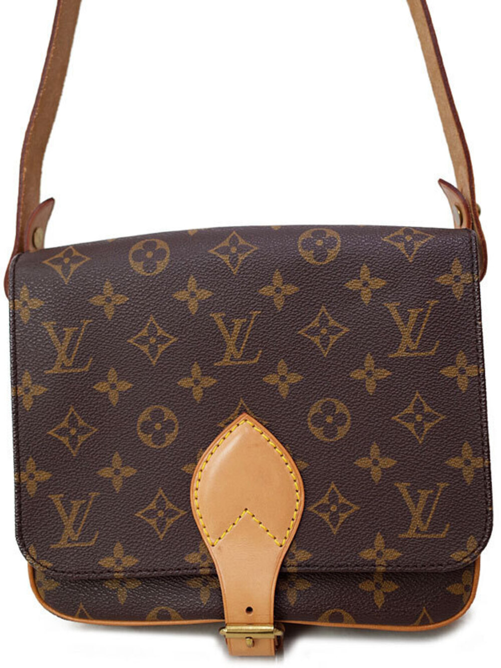 Louis Vuitton Monogram Cartouchiere Shoulder Bag